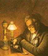 Charles Wilson Peale Portrait of James Peale oil painting artist